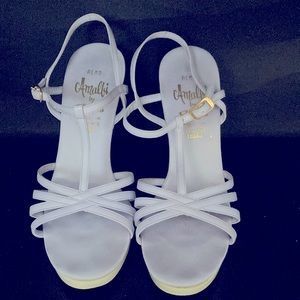 Women’s four inch Italian heels.